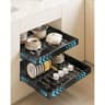 Pull Out Tray Organizer Kitchen Storage Rack Expandable Under Sink Cabinet Silent Slide Drawer Spic 5