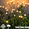 Solar Firefly Lights Outdoor Garden Vibrant Swinging Waterproof Lamps For Pathway Patio Christmas D 6