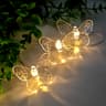 LED Batterypowered Butterfly Light String Fairy Lights For Wedding Birthday Party Room Garden Bedro 3