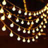 Battery Powered White Ball String Lights Wedding Garland Lamp For Garden Room Christmas And New Yea 4