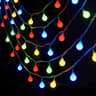 Battery Powered White Ball String Lights Wedding Garland Lamp For Garden Room Christmas And New Yea 5