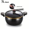 Large Capacity 7L Household Micro Pressure Stew Pot Non Stick Multi Functional Cooker 7