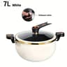 Large Capacity 7L Household Micro Pressure Stew Pot Non Stick Multi Functional Cooker 8