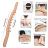 Wooden Gua Sha Massage Stick Body Slimming Tool 7