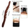 Wooden Gua Sha Massage Stick Body Slimming Tool 8