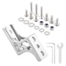 Aluminum Alloy Bike Bag Carrier Raise Adapter  Front Mount Riser For Brompton And Dahon Folding Bik 9