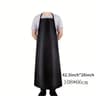 Heavy Duty Waterproof PU Leather Apron For Dishwashing And Cleaning 7