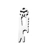 Stainless Steel Tactical EDC Multi Tool Pocket Crowbar Screwdriver Keychain 6