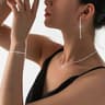 Silver Plated Necklace And Bracelet Set 11