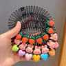 Kids Colorful Y2K Hair Comb And Clip Set 8