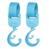 Baby Stroller Pram Hooks 360 Rotation Universal Bag Hanger Clip Set 12