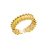 Mini Zircon Green Adjustable Ring For Women 17