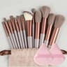 Soft Fluffy Professional Makeup Brush Set For Foundation And Eyeshadow 14