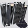 20 Piece Makeup Brush Set For Eyes And Face Blending 10