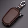 Leather Key Holder Case Keychain Wallet Organizer For Car Keys And House Keys 8