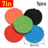 Car Polishing Pad Set 5 Piece Foam Buffing And Waxing Kit 8