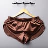 Mens Smooth Silk Sleep Boxer Shorts 11