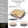 Portable Cushioned Laptop Desk With Detachable Soft Base 13