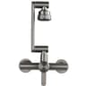 Stainless Steel 4 Mode Wall Mounted Kitchen Faucet 8
