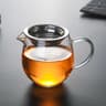 Heat Resisting Clear Glass Tea Pitcher Fair Cup 9