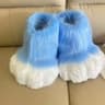 Fluffy Kig Fursuit Cosplay Paw Shoes 13