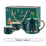 Christmas Porcelain Teaware Gift Set 5