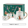 Christmas Porcelain Teaware Gift Set 7
