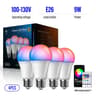 Atmospheric Smart RGB LED Bulb  WiFi  Bluetooth Color Changing Home Lighting 11