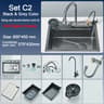 Stainless Steel Kitchen Sink  Large Single Bowl With Smart Digital Display 13