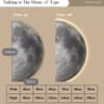 Creative LED Moon Wall Painting Lamp  Remote Control Minimalist Decor 10