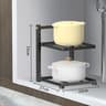 MultiLayer Adjustable Pot And Kitchen Sink Storage Rack 8