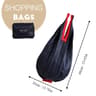Folding EcoFriendly Shopping Bag  UltraLightweight Large Capacity Tote 8
