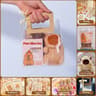Kawaii Capybara Stationery Gift Set  Handbag Edition With Plush Pendants  Notebook 4