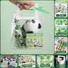Kawaii Capybara Stationery Gift Set  Handbag Edition With Plush Pendants  Notebook 14