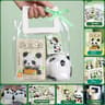 Kawaii Capybara Stationery Gift Set  Handbag Edition With Plush Pendants  Notebook 15