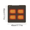 5V USB Graphene Heating Pad  3Level Thermal Cushion For Outdoor Camping  Home 7
