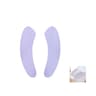 SelfAdhesive Plush Toilet Seat Pads  1 Pair Washable Sticky Thermal Closestool Mat 10
