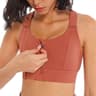 HighImpact Adjustable FrontZipper Sports Bra 7