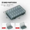 Thickened Grid Tool  Parts Storage Box 9
