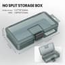 Thickened Grid Tool  Parts Storage Box 8