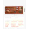 Professional Leather Working Tools Kit  Complete Crafting  Engraving Set 10