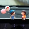 Romantic Sweet Couple Car Dashboard  Interior Ornament Set 7