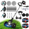 Cordless Electric Grass Trimmer  Lightweight Handheld Garden Weed Eater 10