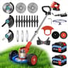 Cordless Electric Grass Trimmer  Lightweight Handheld Garden Weed Eater 7