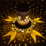 Hollow Iron Solar Garden Lantern 11