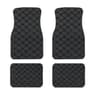 Luxury AllWeather Universal Car Floor Mats  4Piece Complete Interior Protection Set 7