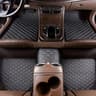 Elite Interior Defense Universal PU Leather Car Floor Mats  5Piece Complete Foot Pad Set 9
