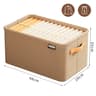 HighCapacity Thickened Fabric MultiFunctional Storage Basket 7