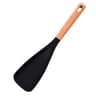 Premium Silicone Cooking Spoon And Multipurpose Spatula With Natural Wood Handle 6
