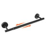 Retractable Matte Black Towel Bar  SUS304 Stainless Steel Bathroom Hanging Rack 7
